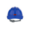 Casque chantier bleu