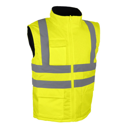 Gilet btp fluo
