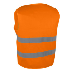 Gilet orange haute visibilité