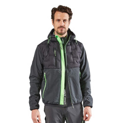 veste travail gris