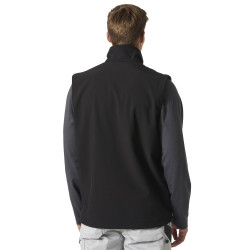 softshell travail gilet