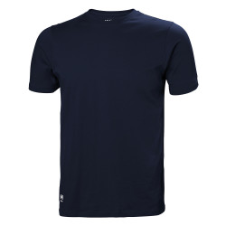 t-shirt travail bleu