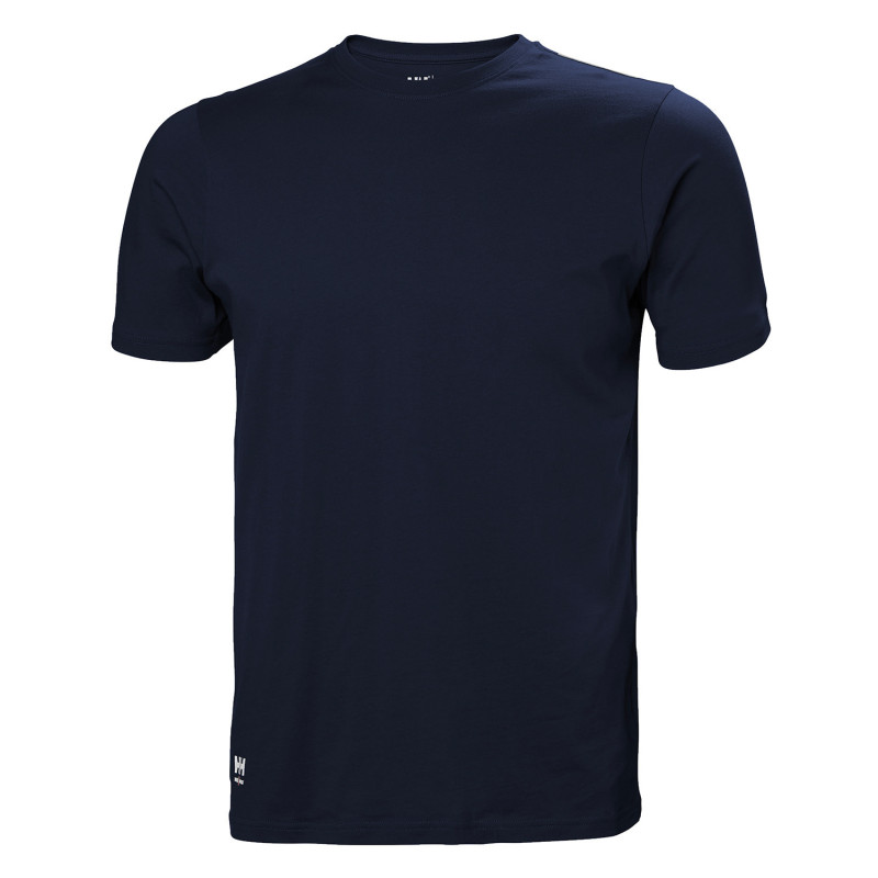 t-shirt travail bleu