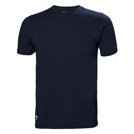 t-shirt travail bleu