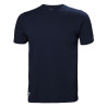 t-shirt travail bleu