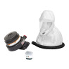 cagoule ventilation assistée gaz poussière