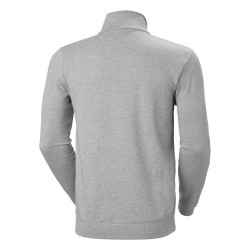 Helly Hansen – Sweat gris chiné à fermeture zippée