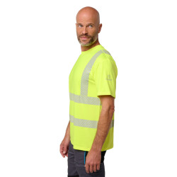 t-shirt haute visibilité orange