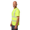 t-shirt haute visibilité orange