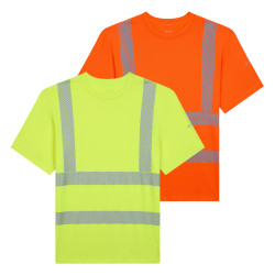 t-shirt fluo haute visibilité