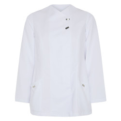Tunique blanche kinésithérapeute femme