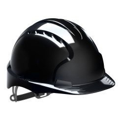 Casque protection ventilé noir JSP EVO 2