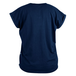 t-shirt de travail col V femme