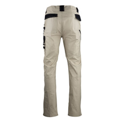 Pantalon de travail été pas cher beige LMA PLUTON