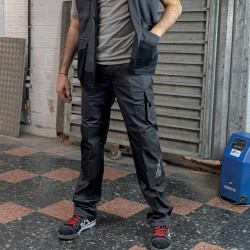 pantalon professionnel gris