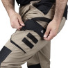 pantalon professionnel beige