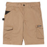 short de travail beige