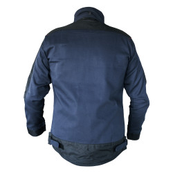 blouson travail bleu
