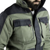 blouson travail vert