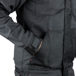 veste travail grise