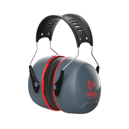 Casque antibruit professionnel JSP SONIS 3 SNR 37