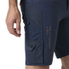 Short de travail bleu 