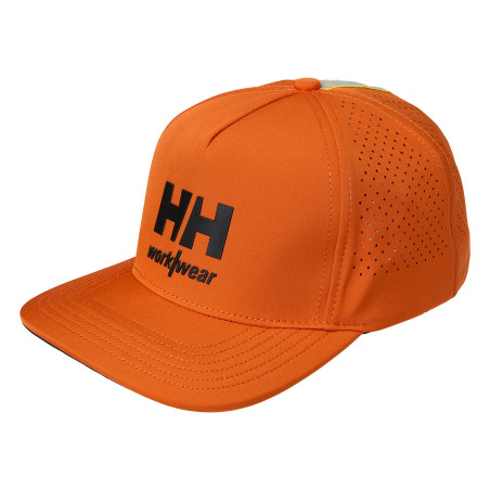 Casquette de travail orange
