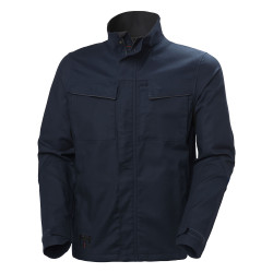 Veste de travail bleue 