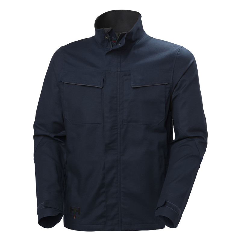 Veste de travail bleue 