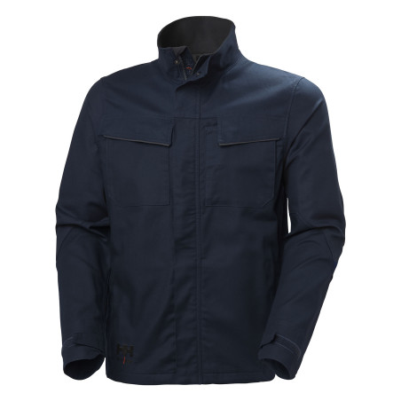 Veste de travail bleue 
