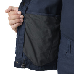 Veste de travail bleue homme