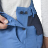 Salopette de travail bleue 