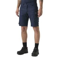 Bermuda de travail bleu 