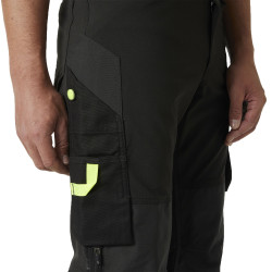 Pantalon professionnel avec soufflet entrejambe