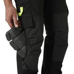Pantalon de travail avec soufflet entrejambe 