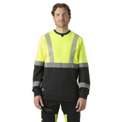 Sweatshirt multinormes haute visibilité