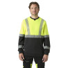 Sweatshirt multinormes haute visibilité