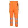 Jogging orange haute visibilité