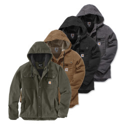 Veste pro hiver doublée Sherpa en Cotton Duck BARLETT