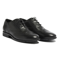 Chaussure service noire femme