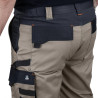 short travail multipoche