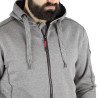 sweat de travail gris