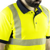 Polo travail jaune lma