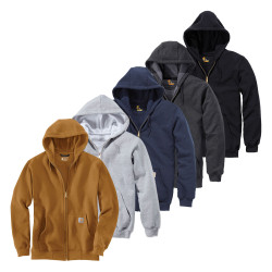 Sweat de travail zippé à capuche Carhartt 