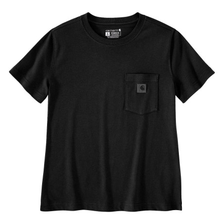Tee shirt de travail noir femme