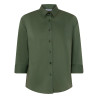  chemise réceptionniste verte femme