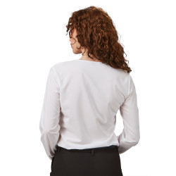 Blouse corporate stretch femme 
