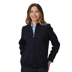 Gilet bleu femme 