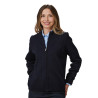 Gilet bleu femme 