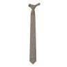 Cravate fine toile de jute